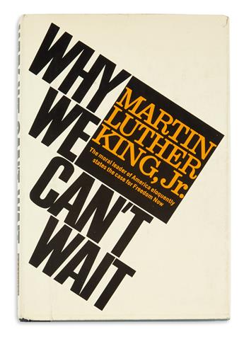 KING, MARTIN LUTHER. Why We Cant Wait.
